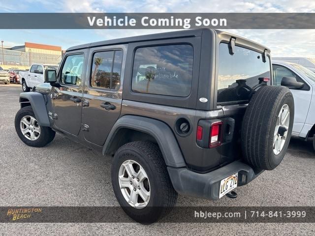 used 2020 Jeep Wrangler Unlimited car, priced at $21,700