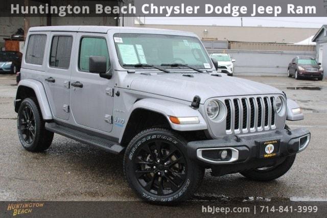 used 2021 Jeep Wrangler Unlimited 4xe car, priced at $28,499