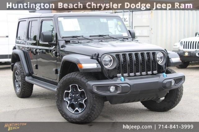 used 2022 Jeep Wrangler Unlimited 4xe car, priced at $32,206
