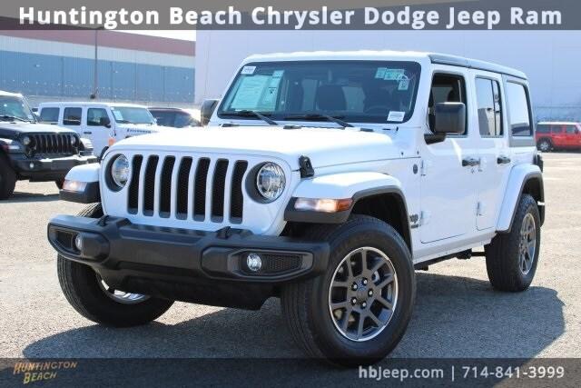 used 2021 Jeep Wrangler Unlimited car, priced at $27,300