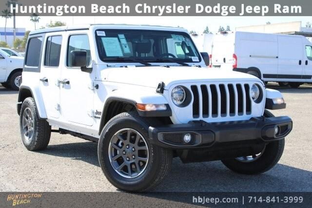 used 2021 Jeep Wrangler Unlimited car, priced at $27,300