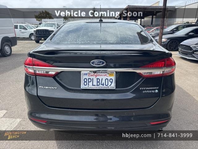 used 2018 Ford Fusion Hybrid car, priced at $13,550