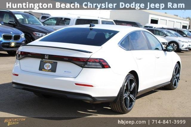 used 2024 Honda Accord Hybrid car, priced at $29,780