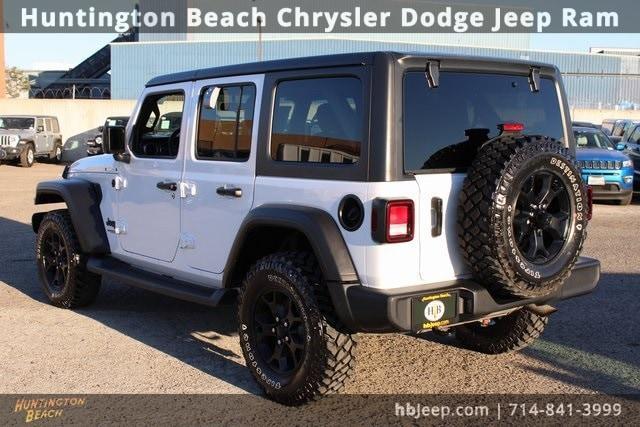 used 2021 Jeep Wrangler Unlimited car, priced at $26,300