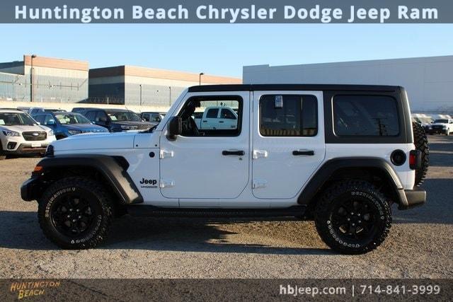 used 2021 Jeep Wrangler Unlimited car, priced at $26,300