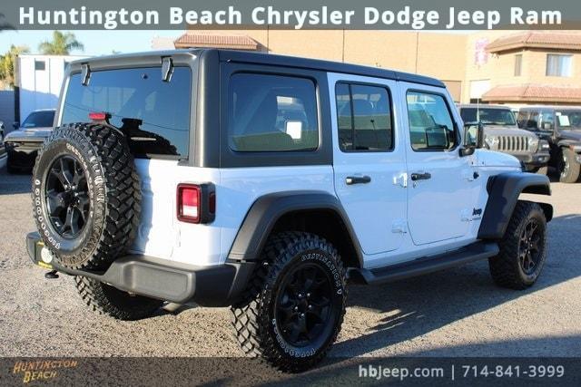 used 2021 Jeep Wrangler Unlimited car, priced at $26,300