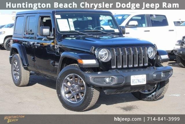 used 2021 Jeep Wrangler Unlimited car, priced at $27,500