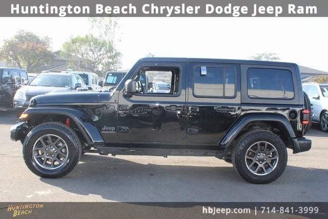 used 2021 Jeep Wrangler Unlimited car, priced at $27,500