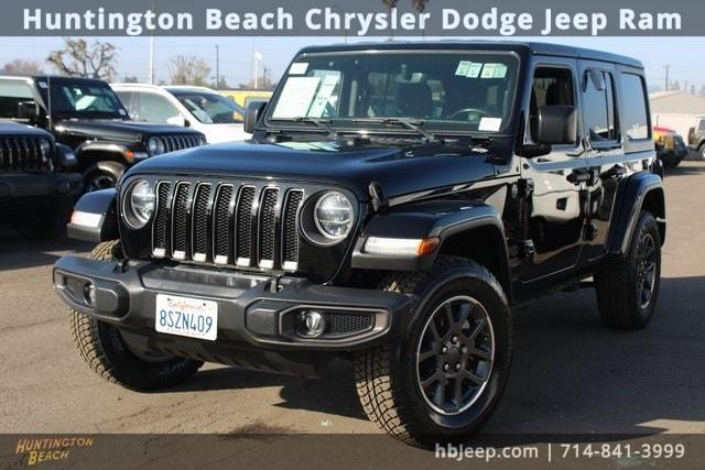 used 2021 Jeep Wrangler Unlimited car, priced at $27,500