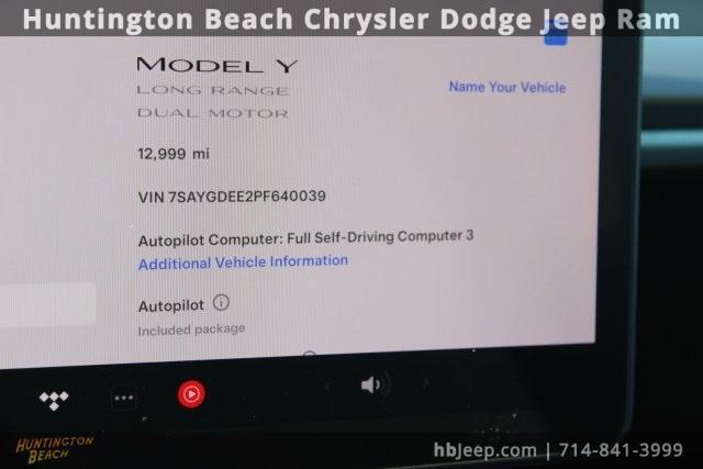 used 2023 Tesla Model Y car, priced at $31,800
