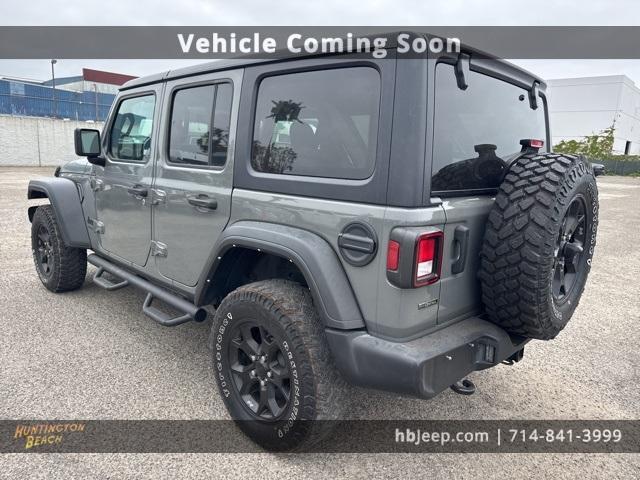 used 2021 Jeep Wrangler Unlimited car, priced at $29,600