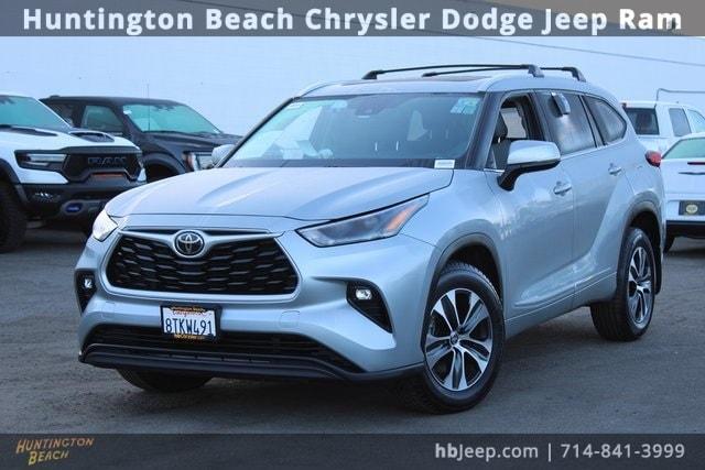 used 2021 Toyota Highlander car, priced at $29,493