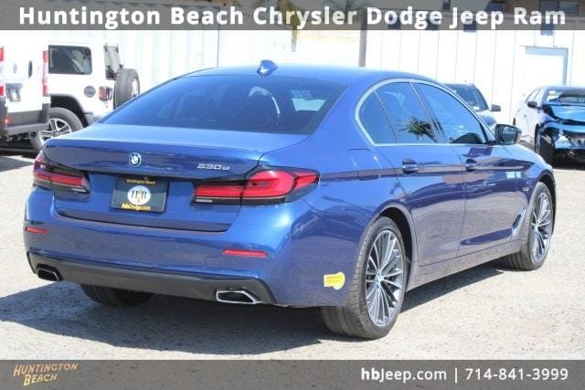 used 2023 BMW 530e car, priced at $30,000
