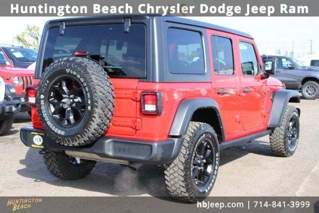 used 2021 Jeep Wrangler Unlimited car, priced at $27,990