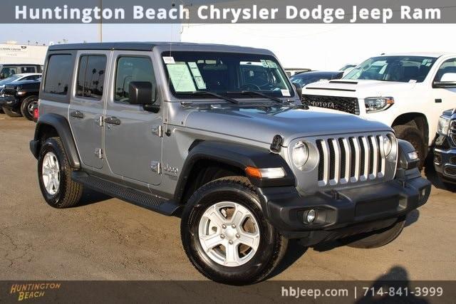 used 2021 Jeep Wrangler Unlimited car, priced at $24,400