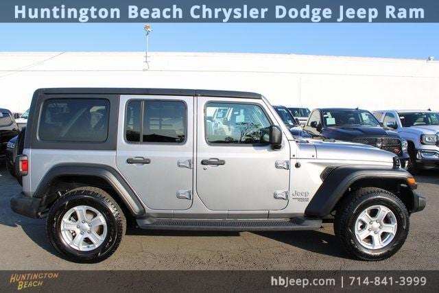 used 2021 Jeep Wrangler Unlimited car, priced at $24,400