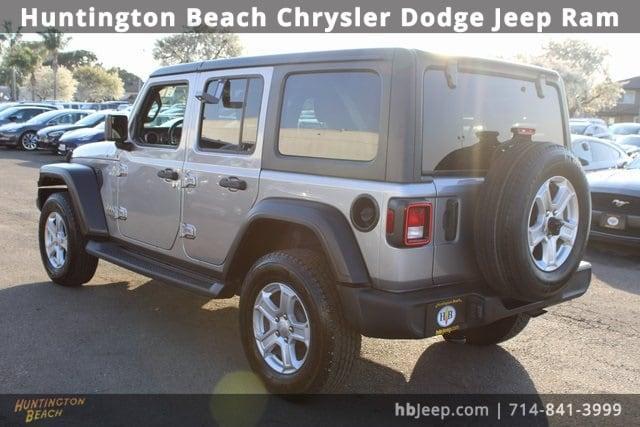 used 2021 Jeep Wrangler Unlimited car, priced at $24,400