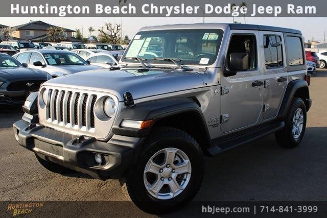 used 2021 Jeep Wrangler Unlimited car, priced at $24,400