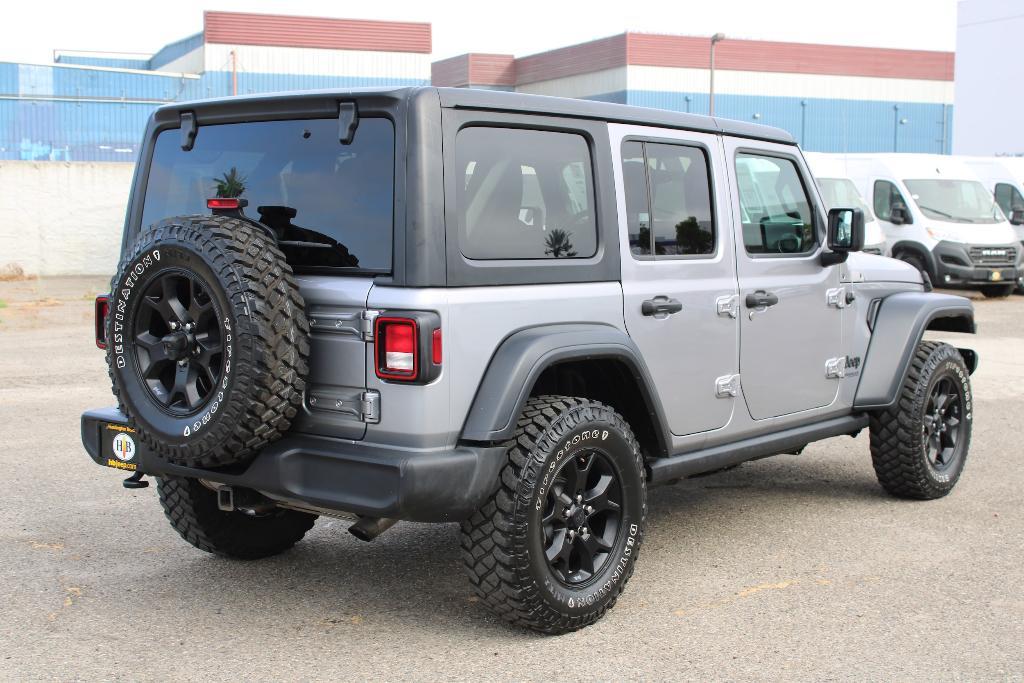 used 2020 Jeep Wrangler Unlimited car, priced at $26,990