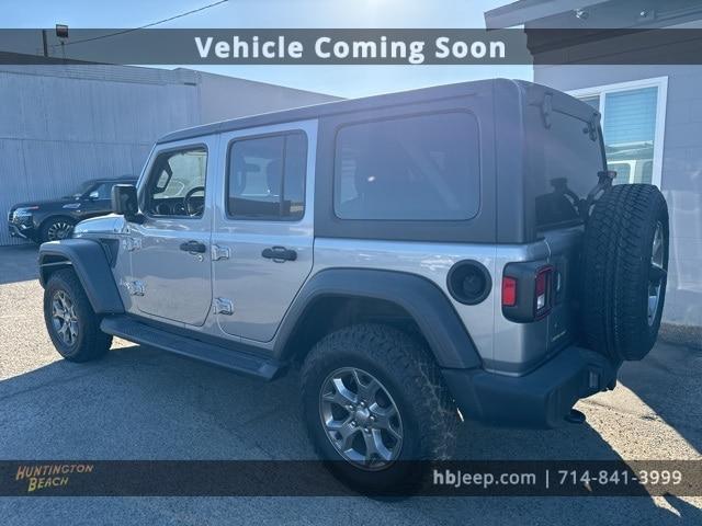 used 2020 Jeep Wrangler Unlimited car, priced at $30,000