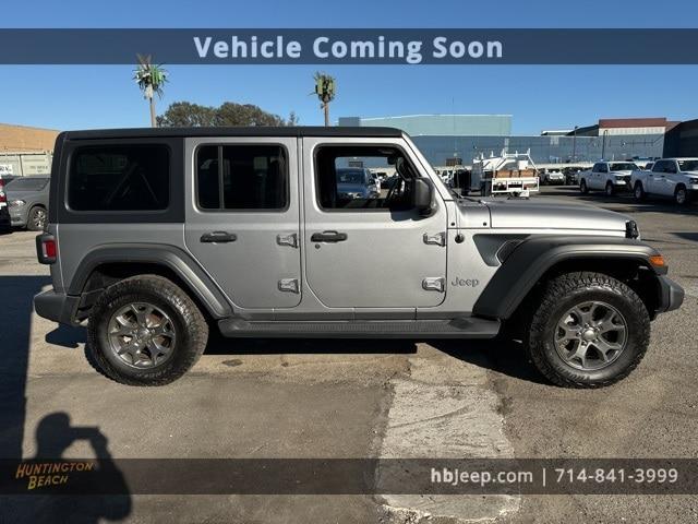 used 2020 Jeep Wrangler Unlimited car, priced at $30,000