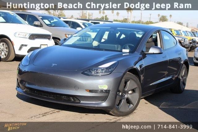 used 2023 Tesla Model 3 car, priced at $26,279