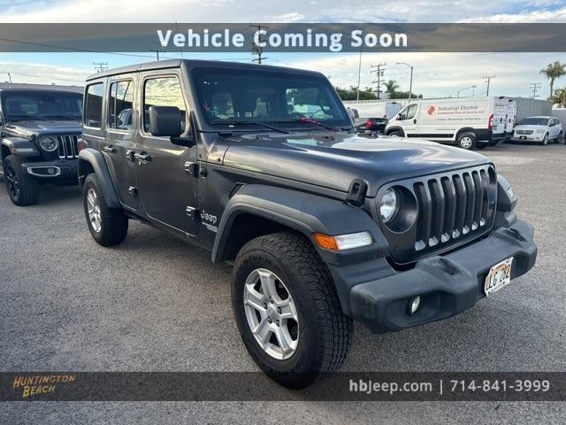 used 2020 Jeep Wrangler Unlimited car, priced at $20,990