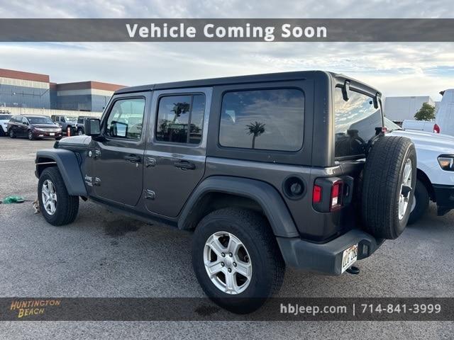 used 2020 Jeep Wrangler Unlimited car, priced at $20,990