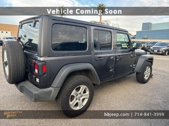 used 2020 Jeep Wrangler Unlimited car, priced at $20,990