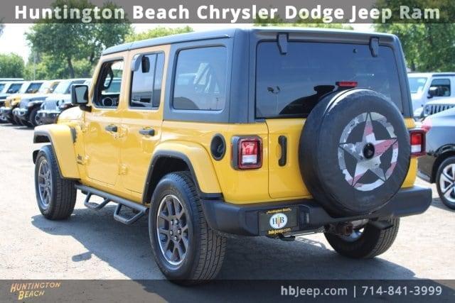 used 2021 Jeep Wrangler Unlimited car, priced at $22,990