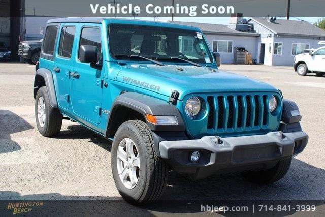 used 2020 Jeep Wrangler Unlimited car, priced at $27,900