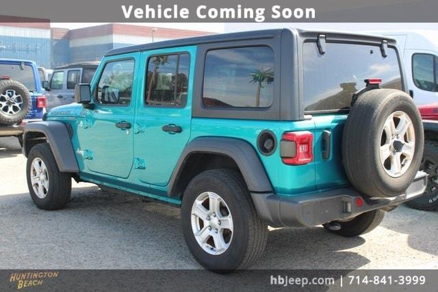 used 2020 Jeep Wrangler Unlimited car, priced at $27,900