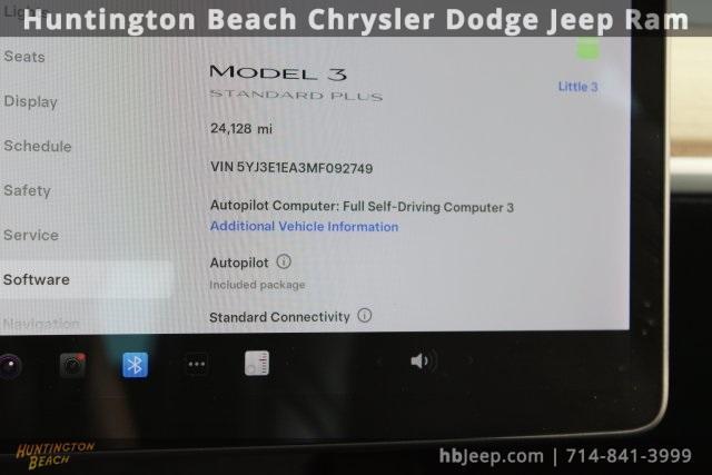 used 2021 Tesla Model 3 car, priced at $22,500