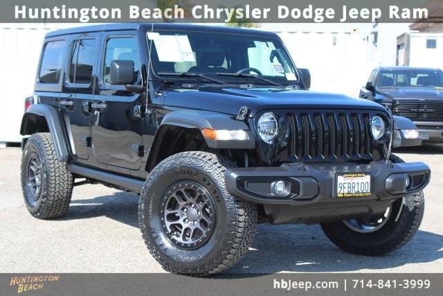 used 2023 Jeep Wrangler car, priced at $31,905