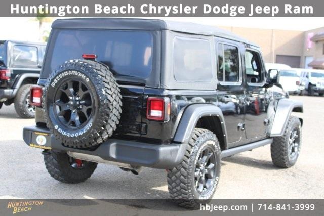 used 2021 Jeep Wrangler Unlimited car, priced at $28,284