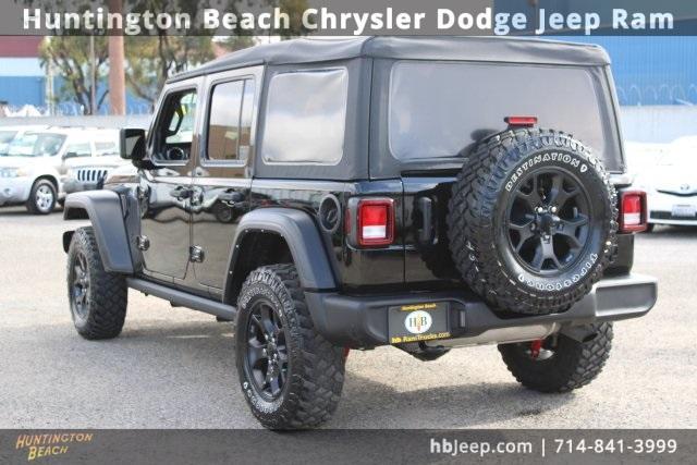 used 2021 Jeep Wrangler Unlimited car, priced at $28,284