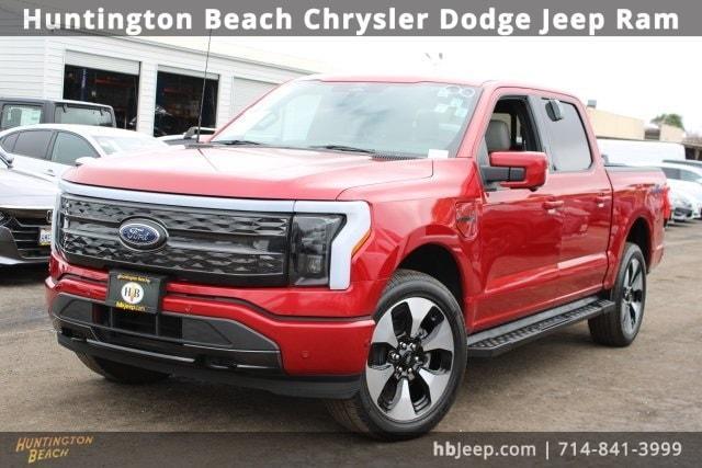 used 2022 Ford F-150 Lightning car, priced at $51,273