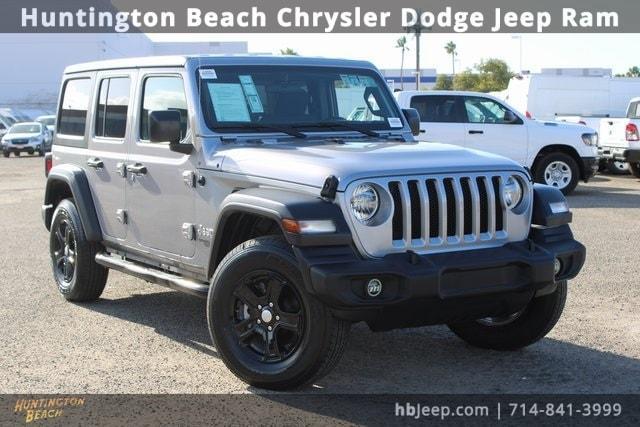 used 2020 Jeep Wrangler Unlimited car, priced at $26,650