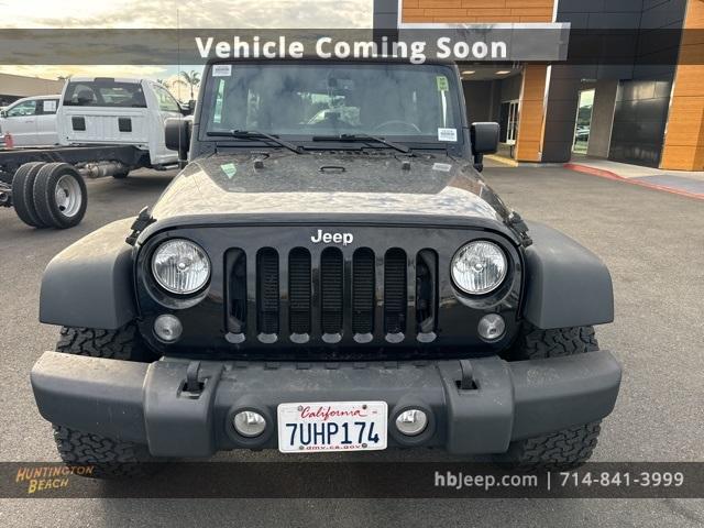 used 2016 Jeep Wrangler Unlimited car, priced at $24,990