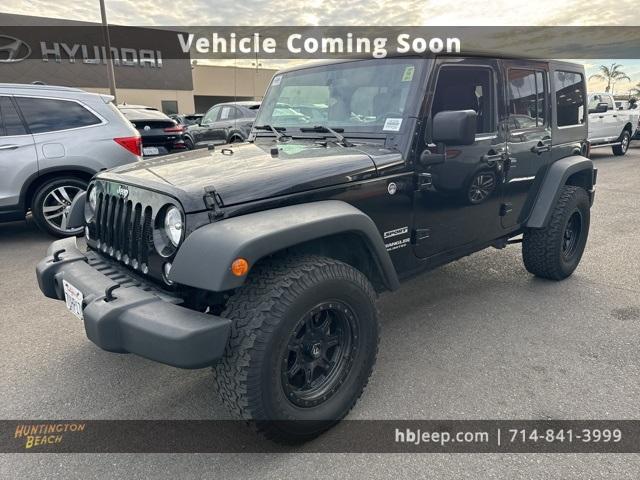 used 2016 Jeep Wrangler Unlimited car, priced at $24,990