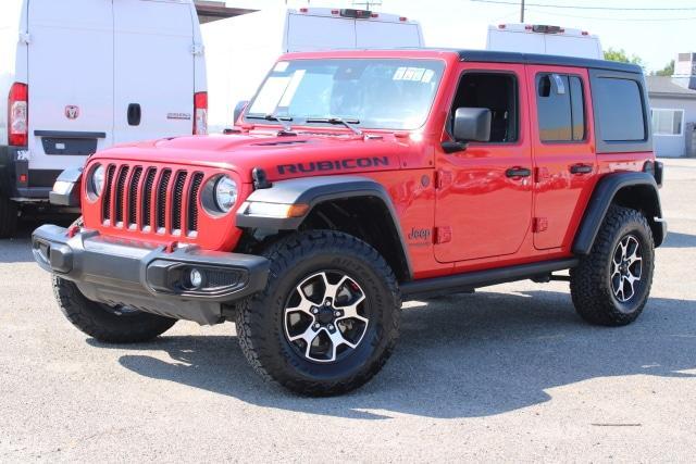 used 2021 Jeep Wrangler Unlimited car, priced at $31,590