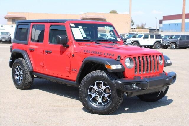 used 2021 Jeep Wrangler Unlimited car, priced at $31,590