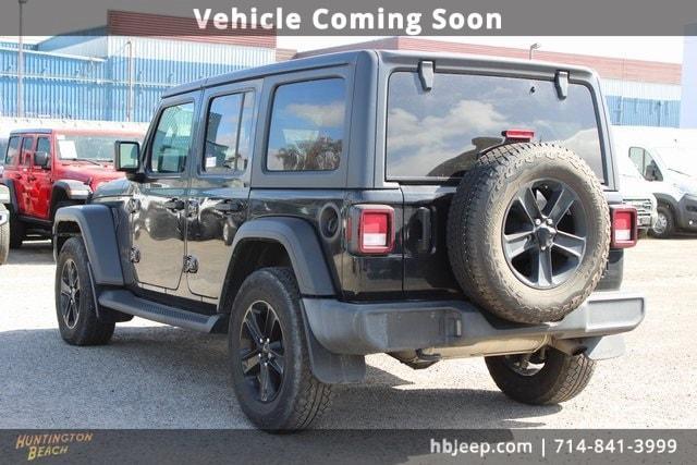 used 2021 Jeep Wrangler Unlimited car, priced at $28,784