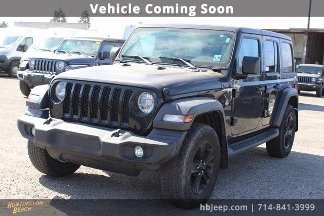 used 2021 Jeep Wrangler Unlimited car, priced at $28,784