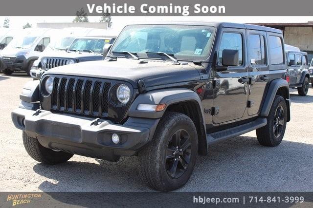 used 2021 Jeep Wrangler Unlimited car, priced at $28,784