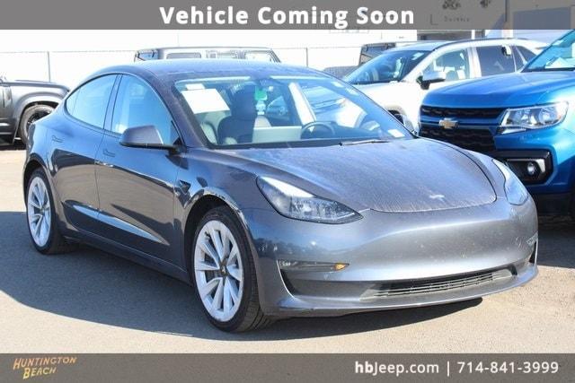 used 2022 Tesla Model 3 car, priced at $25,600