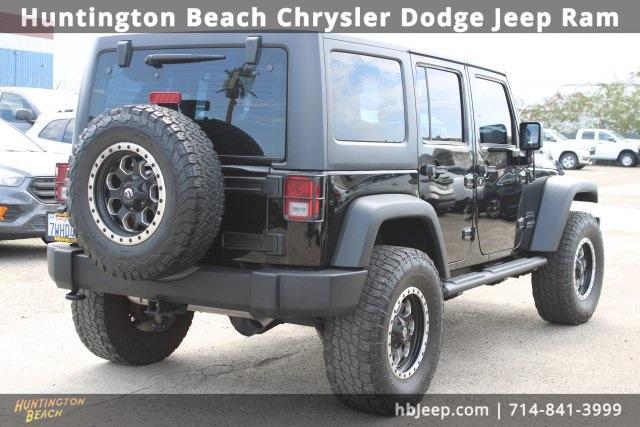 used 2017 Jeep Wrangler Unlimited car, priced at $19,990