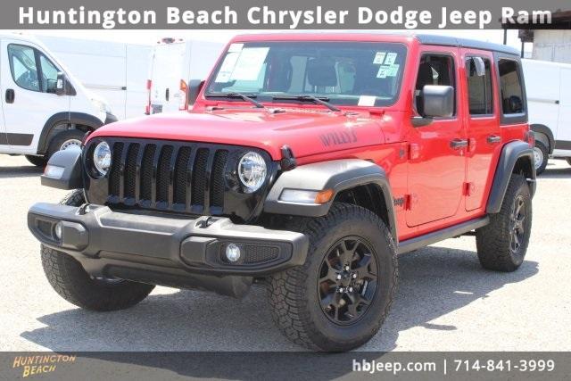 used 2023 Jeep Wrangler car, priced at $27,500