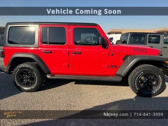 used 2021 Jeep Wrangler Unlimited car, priced at $24,900