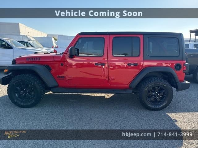 used 2021 Jeep Wrangler Unlimited car, priced at $24,900